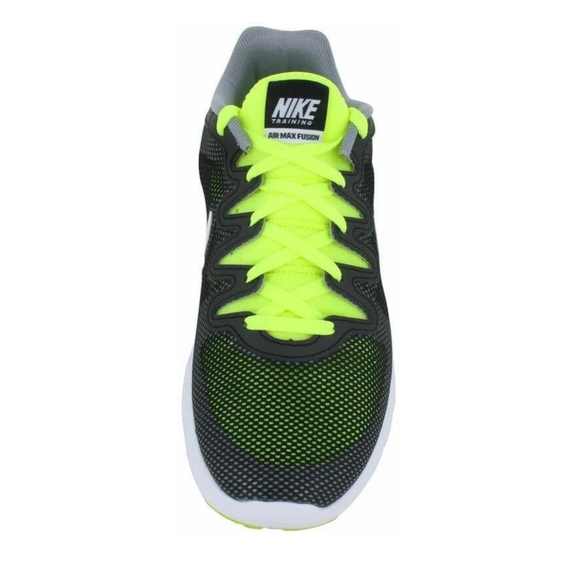 women's Nike Black and Neon Green Sneakers - Picture 4 of 5